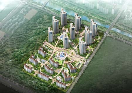 ↑호반건설 '삼송 호반 베르디움' 조감도