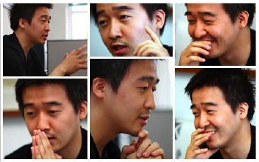 ↑'김치마스크'를 제작한 이제석씨(28) ⓒ이제석 광고연구소 홈페이지