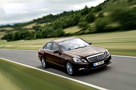 ↑메르세데스-벤츠의 '뉴 E클래스'