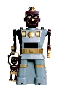 ▲1950년대 미국에서 만들어진 '아버지와 아들' 로봇