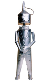 ▲ 오즈의 마법사에 등장하는 양철로봇 '틴맨'