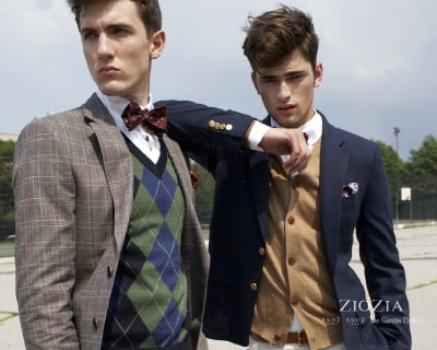 ↑캐주얼 정장 지오지아(ZIOZIA) 광고 이미지