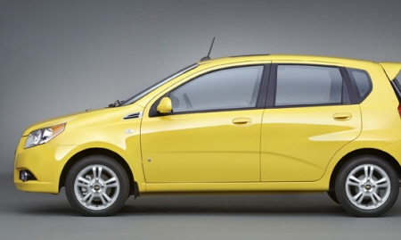 ▲국내에는 없는 GM대우의 노란색 젠트라X.