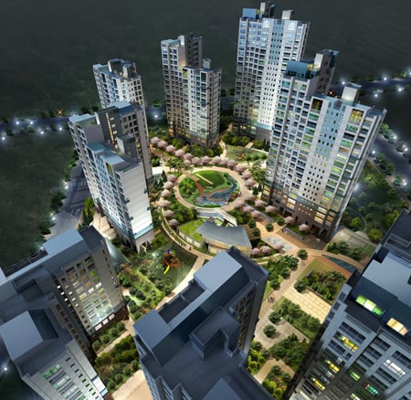 ↑ 별내신도시 대원칸타빌 조감도 ⓒ대원