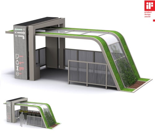 ↑'2010 iF Design Award'에서 수상한 현대건설의 에코놀러지 라이프