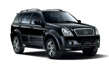 ↑쌍용차 '렉스턴'