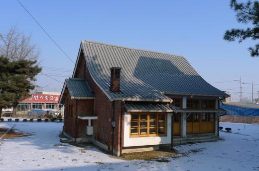 ▲논산의 근대유적지 구강경공립상업학교모습