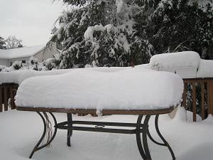 ↑뉴저지주 등 40센티미터에 가까운 눈폭탄