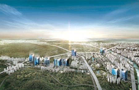 ↑ '엑스원스테이트' 조감도