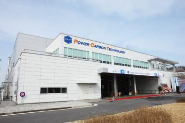 ↑GS칼텍스가 설립한 세계 최대 규모의 전기이중층커패시터(EDLC)용 탄소소재 생산공장