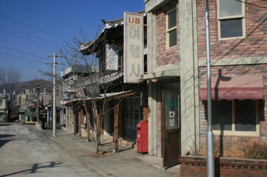 ▲드라마 오픈 세트장