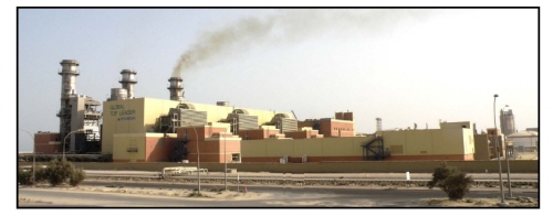 쿠웨이트 슈아이바 북부발전소 전경