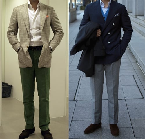 ↑정 부회장이 트위터를 통해 관심을 드러낸 댄디룩 스타일.