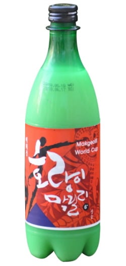 ↑호랑이 막걸리 월드컵 보급형