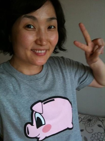 ↑방송인 박경림(31)이 7일 오후 6시께 트위터에 자신의 사진을 게재했다.ⓒ박경림 트위터