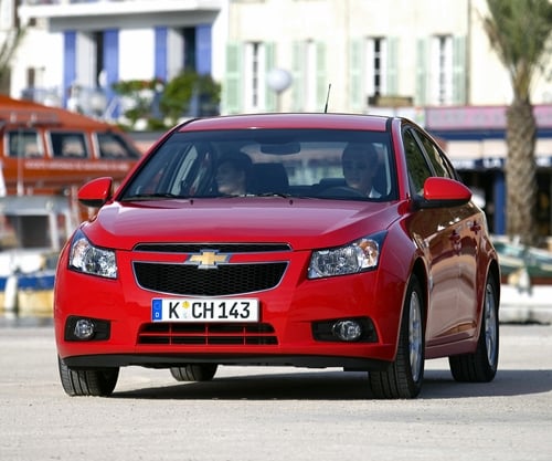 ↑GM대우 '라세티 프리미어' (해외명 시보레 크루즈)