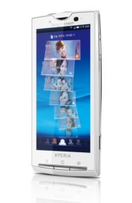 ↑소니에릭슨 '엑스페리아X10'