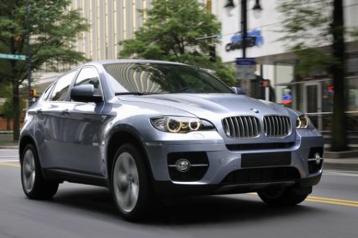 ↑BMW 액티브하이브리드 'X6'