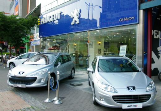 ↑푸조 부천전시장