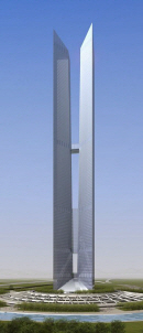 ↑송도 인천타워 조감도