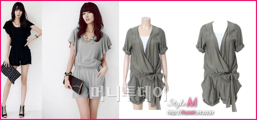 ↑드레시하고 시크한 감각의 점프수트(ⓒ사진제공=인터넷쇼핑몰 '패션플러스')