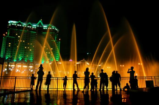 ▲하이원의 음악분수