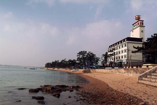 ▲무안의 해수욕장 톱머리