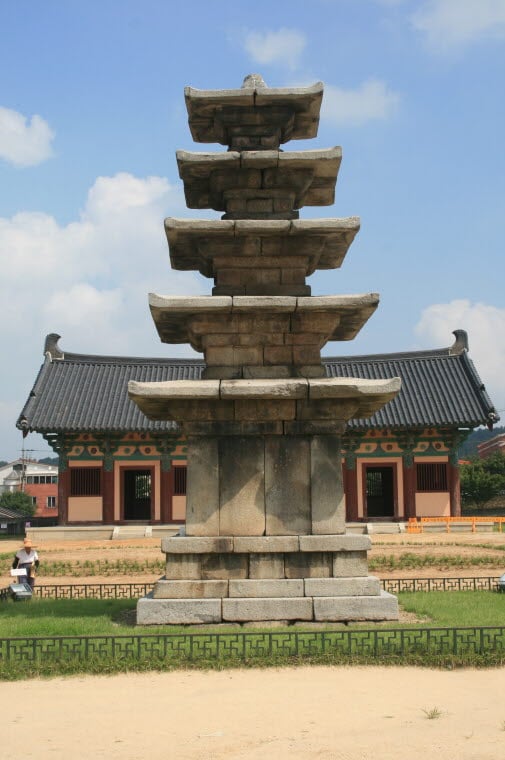 ▲정림사지5층석탑