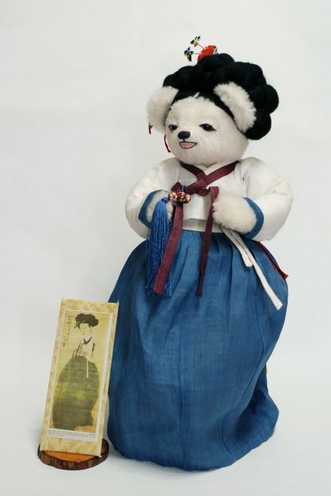 ▲박순화 작가의 미인도