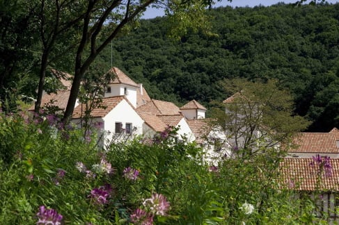▲한국속의 작은 프랑스 '쁘띠프랑스'전경