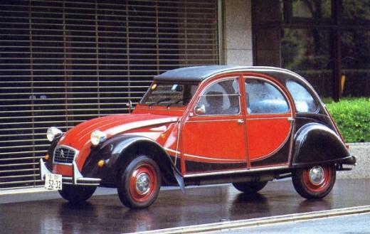 ↑프랑스 시트로엥 2CV
