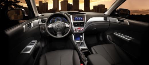 ↑포레스터 실내