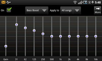 ↑왼쪽이 'Mixzing Media Player' 오른쪽이 'bTunes Music Player'