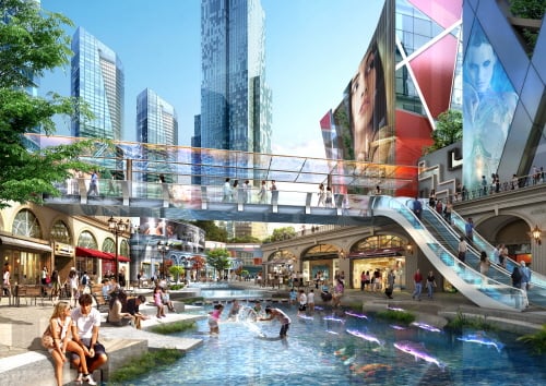 ↑용산역세권 리테일밸리