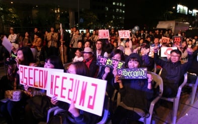 ↑2010 청계천대학가요제 본선 심사진