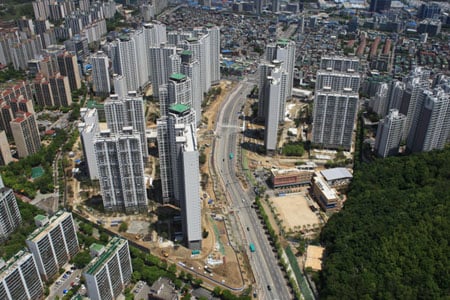 ↑ 고양 식사동 일산자이위시티 전경