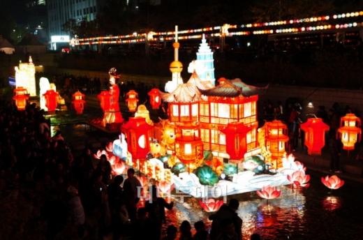 ▲중국상해예원등 모습