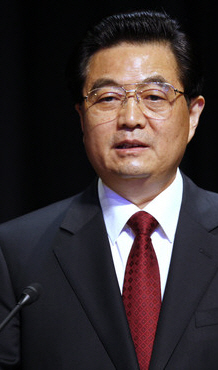 ▲후진타오 중국 국가주석