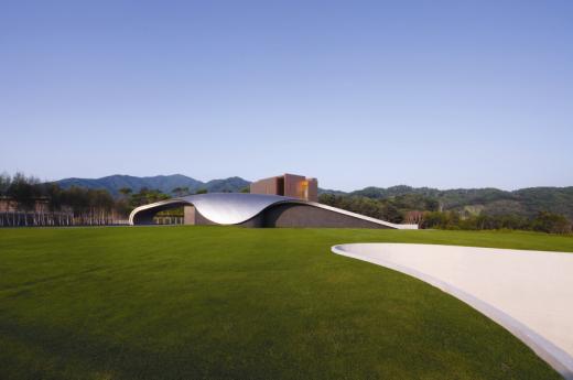 ▲클럽하우스의 전경