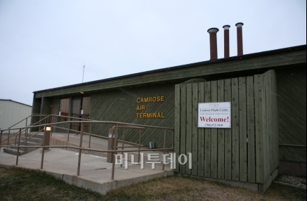 ▲캐나다 북부지역의 작은 지역공항