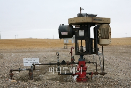 ▲벨스힐 레이크 유전에 새로 설치된 PCP펌프