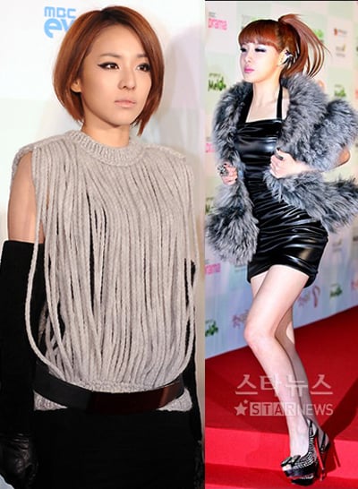 ↑ 씨엘과 공민지 (사진= 양동욱 인턴기자)