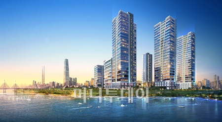 ↑ '성수 에이팩센터'에 조성되는 정원