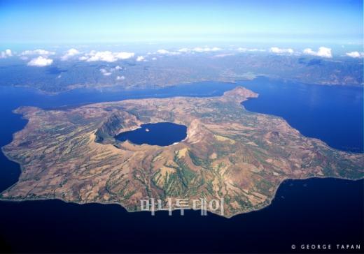 ▲따알화산의 모습