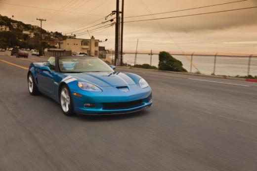 콜벳 주행 모습