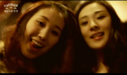 ↑여성 신인듀오 하라소라 앨범메이킹필름 동영상 캡처