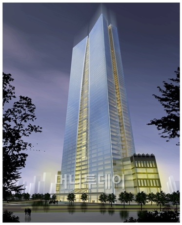 ↑롯데하노이센터 조감도