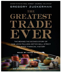 ▲존 폴슨이 돈 번 비법을 분석한 책