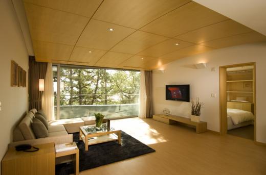 ▲리조트 객실 내부 모습