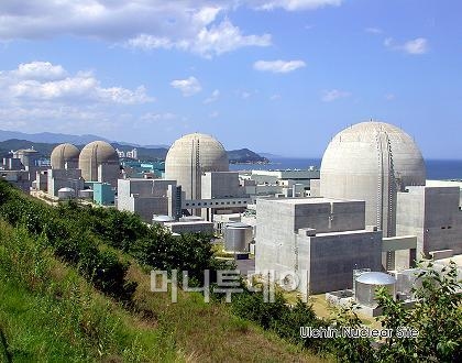 ↑ 울진원전 전경(사진: 한국전력)